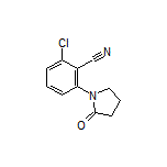 2-Chloro-6-(2-oxo-1-pyrrolidinyl)benzonitrile