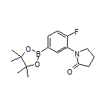 4-Fluoro-3-(2-oxo-1-pyrrolidinyl)phenylboronic Acid Pinacol Ester