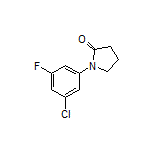 1-(3-Chloro-5-fluorophenyl)-2-pyrrolidinone