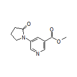 Methyl 5-(2-Oxo-1-pyrrolidinyl)nicotinate