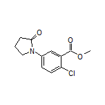 Methyl 2-Chloro-5-(2-oxo-1-pyrrolidinyl)benzoate