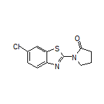 1-(6-Chloro-2-benzothiazolyl)-2-pyrrolidinone