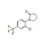 1-[2-Chloro-4-(trifluoromethyl)phenyl]-2-pyrrolidinone