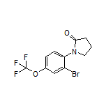 1-[2-Bromo-4-(trifluoromethoxy)phenyl]-2-pyrrolidinone