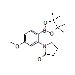 4-Methoxy-2-(2-oxo-1-pyrrolidinyl)phenylboronic Acid Pinacol Ester