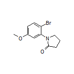 1-(2-Bromo-5-methoxyphenyl)-2-pyrrolidinone