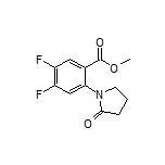 Methyl 4,5-Difluoro-2-(2-oxo-1-pyrrolidinyl)benzoate