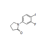 1-(3-Fluoro-4-iodophenyl)-2-pyrrolidinone