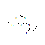 1-(4-Methoxy-6-methyl-1,3,5-triazin-2-yl)-2-pyrrolidinone