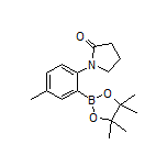 5-Methyl-2-(2-oxo-1-pyrrolidinyl)phenylboronic Acid Pinacol Ester