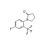 1-[4-Fluoro-2-(trifluoromethyl)phenyl]-2-pyrrolidinone