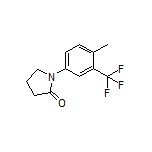 1-[4-Methyl-3-(trifluoromethyl)phenyl]-2-pyrrolidinone