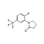 1-[2-Fluoro-5-(trifluoromethyl)phenyl]-2-pyrrolidinone