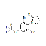 1-[2,6-Dibromo-4-(trifluoromethoxy)phenyl]-2-pyrrolidinone