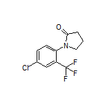 1-[4-Chloro-2-(trifluoromethyl)phenyl]-2-pyrrolidinone