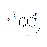 1-[4-Nitro-2-(trifluoromethyl)phenyl]-2-pyrrolidinone