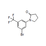 1-[3-Bromo-5-(trifluoromethyl)phenyl]-2-pyrrolidinone