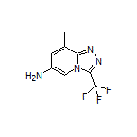 6-Amino-8-methyl-3-(trifluoromethyl)-[1,2,4]triazolo[4,3-a]pyridine