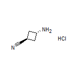 trans-3-Aminocyclobutanecarbonitrile Hydrochloride