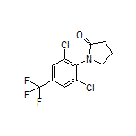 1-[2,6-Dichloro-4-(trifluoromethyl)phenyl]-2-pyrrolidinone