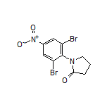 1-(2,6-Dibromo-4-nitrophenyl)-2-pyrrolidinone