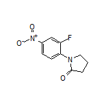 1-(2-Fluoro-4-nitrophenyl)-2-pyrrolidinone