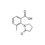 3-Methyl-2-(2-oxo-1-pyrrolidinyl)benzoic Acid