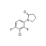 1-(3-Chloro-2,4-difluorophenyl)-2-pyrrolidinone