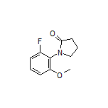 1-(2-Fluoro-6-methoxyphenyl)-2-pyrrolidinone