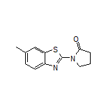 1-(6-Methyl-2-benzothiazolyl)-2-pyrrolidinone