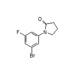 1-(3-Bromo-5-fluorophenyl)-2-pyrrolidinone