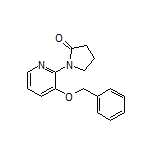 1-[3-(Benzyloxy)-2-pyridyl]-2-pyrrolidinone