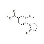 Methyl 3-Methoxy-4-(2-oxo-1-pyrrolidinyl)benzoate