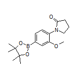 3-Methoxy-4-(2-oxo-1-pyrrolidinyl)phenylboronic Acid Pinacol Ester