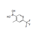 4-Methyl-6-(trifluoromethyl)pyridine-3-boronic Acid