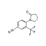 4-(2-Oxo-1-pyrrolidinyl)-3-(trifluoromethyl)benzonitrile