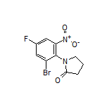 1-(2-Bromo-4-fluoro-6-nitrophenyl)-2-pyrrolidinone