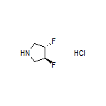 (3S,4S)-3,4-Difluoropyrrolidine Hydrochloride