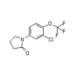 1-[3-Chloro-4-(trifluoromethoxy)phenyl]-2-pyrrolidinone