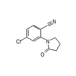 4-Chloro-2-(2-oxo-1-pyrrolidinyl)benzonitrile