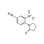 3-Nitro-4-(2-oxo-1-pyrrolidinyl)benzonitrile