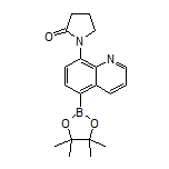 8-(2-Oxo-1-pyrrolidinyl)quinoline-5-boronic Acid Pinacol Ester