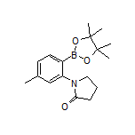 4-Methyl-2-(2-oxo-1-pyrrolidinyl)phenylboronic Acid Pinacol Ester