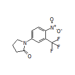 1-[4-Nitro-3-(trifluoromethyl)phenyl]-2-pyrrolidinone