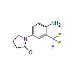 1-[4-Amino-3-(trifluoromethyl)phenyl]-2-pyrrolidinone