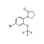 1-[4-Bromo-2-(trifluoromethoxy)phenyl]-2-pyrrolidinone