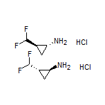 trans-2-(Difluoromethyl)cyclopropanamine Hydrochloride