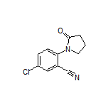 5-Chloro-2-(2-oxo-1-pyrrolidinyl)benzonitrile