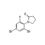 1-(2,4-Dibromo-6-fluorophenyl)-2-pyrrolidinone