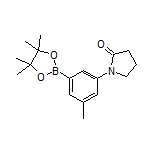 3-Methyl-5-(2-oxo-1-pyrrolidinyl)phenylboronic Acid Pinacol Ester